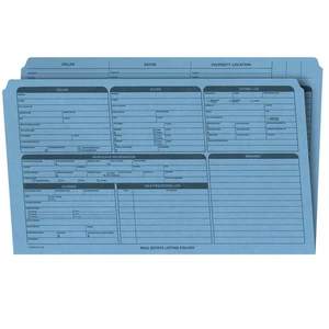 NextDayLabels - Real Estate Listing Folder – Right Panel List Pre-Printed on ... - Picture 1 of 4