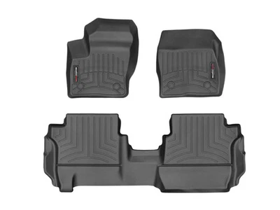 Forro de piso WeatherTech para Ford Transit Connect 2018-2023 - primera y segunda fila, negro Foto 1 de 4