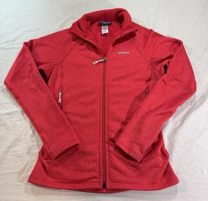 Patagonia Damen Red R1 Full Zip Sweater Jacket Small - Bild 1 von 9