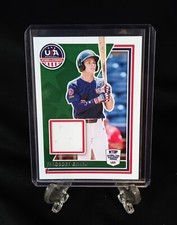  2022 USA Baseball Stars and Stripes Theodore Gillen memorabilia card.