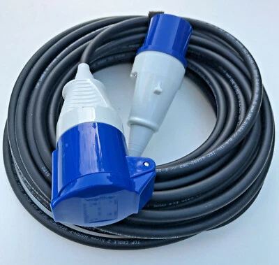 16 Amp H07RNF 1.5mm Extension Cable Stage Lighting 16a Lead WALTHER Best Quality - Image 1 of 4