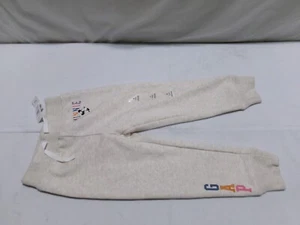 H888 BABY GAP Disney Minnie Mouse Joggers Beige Girls Size 4 Years - Picture 1 of 5