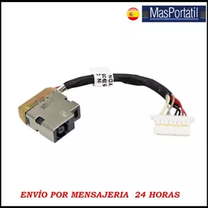 CONECTOR CLAVIJA ALIMENTACION+CABLE DC JACK HP 924444-T30 924444-F30 PJ910 - Imagen 1 de 1