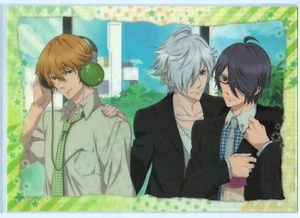 clear file folder Brothers conflict anime movic Asahina Natsume Tsubaki Azusa - Picture 1 of 2