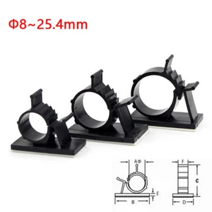 Kabelclips Selbstklebend Kabelmanagement Drahthalter Organizer Klemme - Bild 1 von 3