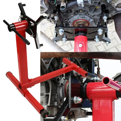 Motorständer 450kg Rollen Motorheber Getriebeheber, Getriebehalter 360° drehbar - Bild 1 von 4