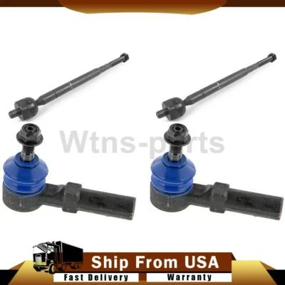 Front Inner Outer Tie Rod Ends 4PCS For 2006-2011 Chevrolet HHR 2.2L - Image 1 of 4