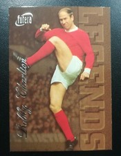 RARE FUTERA BOBBY CHARLTON MANCHESTER UNITED  LEGEND L3 CARD LTD EDITION No 6882