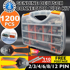1200PCS Deutsch DT Connector Plug Kit With Genuine Deutsch Crimp Tool AutoMarine