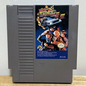 Back to the Future Part II & III Nintendo NES Game Cartridge Only Tested - Picture 1 of 10