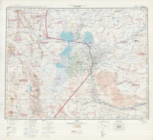 Russian Soviet Military Topographic Map - ZARANJ (Afghanistan), 1:500K, ed.1974 - Picture 1 of 4