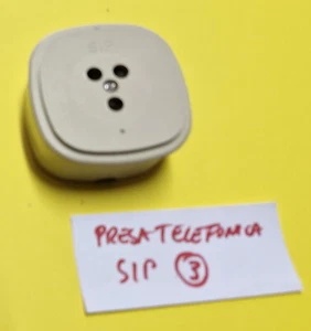 PRESA TELEFONICA DOPPIA  TRIPOLARE SECONDARIA TELECOM STOCK SPECIALE OFFERTA (3) - Zdjęcie 1 z 1