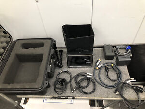 TVLogic VFM-056W Viewfinder Monitor and Accessories and Case