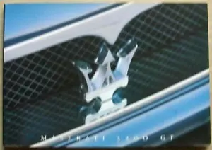 MASERATI 3200 GT Car Sales Brochure c2001 ITALIAN & ENGLISH TEXT - Picture 1 of 4