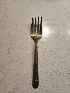 Simeon L & George H Rogers Co Arcadia Margate Oneida Silber Teller Serviergabel - Bild 1 von 5