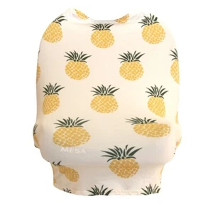Multi-Use Newborn Infant Nursing Cover Stretchy Baby Car Seat Canopy Cart Cover - Picture 1 of 5