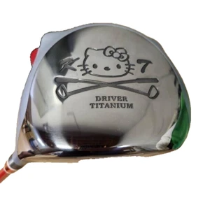 Hello Kitty Driver 12.5 deg 44.5 in DAT 55G TITAN SANRIO No Head Cover Japan - Picture 1 of 7
