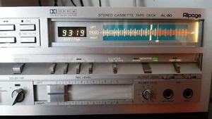 ALPAGE AL80 CASSETTE DECK 3 HEAD ottimo stato ben funzionante - Foto 1 di 3