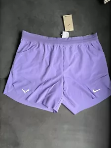 Nike Dri Fit ADV 7" Rafa Nadal Herren Shorts Space Purple DV2881-567 Gr.XXL Neu - Bild 1 von 6