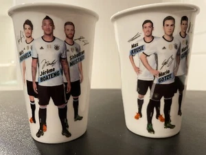 Deutscher fussball-Bund. Ceramic Mug, 5 Inches Tall. Jerome Boateng, Mario Gotze - Picture 1 of 3