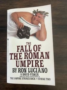 The Fall of the Roman Umpire by Ron Luciano (1987, Mass Market) SIGNED - Bild 1 von 4