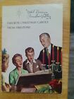 Songbook Favorite Christmas Carols From Firestone Tire Rubber Advertising 1959