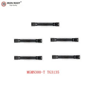 10P MGMN300-T TG3135 CNC Turning Tools Metal Grooving Carbide Inserts for MGIVR - Picture 1 of 6