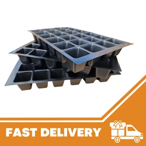 3pc 24 Cell Bedding Plant Pack Tray Inserts for Full Size Seed Propagator Tray - Picture 1 of 5