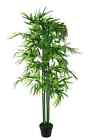 XXL Bamboo Bambusbaum JWT129 Riesiger künstlicher Bambus 140cm Kunstpflanze