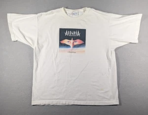 Vintage Alegria Cirque Du Soleil Shirt Adult XL White Beau Rivage Made In USA - Picture 1 of 10