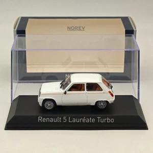 Norev 1/43 Norev Renault 5 Lauréate Turbo 1985 Diecast Model Cars Limited White - Picture 1 of 7