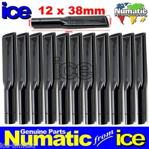 PACK 12x GENUINE NUMATIC 38mm CAR WASH VALETING CREVICE NOZZLES VACUUM HOSE TOOL - Picture 1 of 1