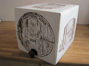 Bolsa de vino de cerveza de sidra de 10 litros en una caja contenedor de barril dispensador de cerveza casera barril - Imagen 1 de 10