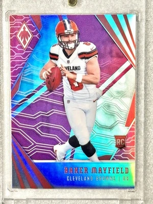2018 Baker Mayfield Phoenix PINK /199 Rookie Card #106 - Image 1 of 4