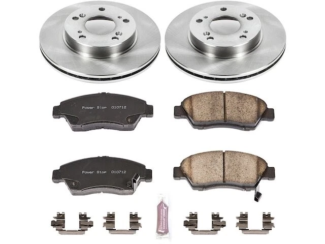 Kit de pastillas de freno delanteras y rotor para Honda Civic Si 2004-2005 VR688WX Foto 1 de 1