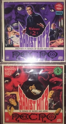 Necro Sadist Hits 2 New Cd Lot Non Phixion Goretex Ill Bill  Vinnie Paz Wu Tang  — 第 1/4 张图片