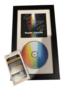 IMAGINE DRAGONS EVOLVE SIGNED JSA CD DISPLAY gerahmt Autogramm DAN REYNOLDS +3 - Bild 1 von 1