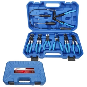 9pc Hose Clamp Pliers, Professional Automotive with Flexible Wire Long Reach,... - Picture 1 of 6