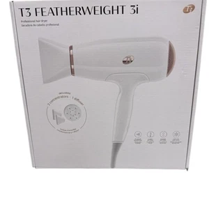 New T3 Featherweight 3i Hair Dryer Diffuser White Rose Gold 76805 - Picture 1 of 6