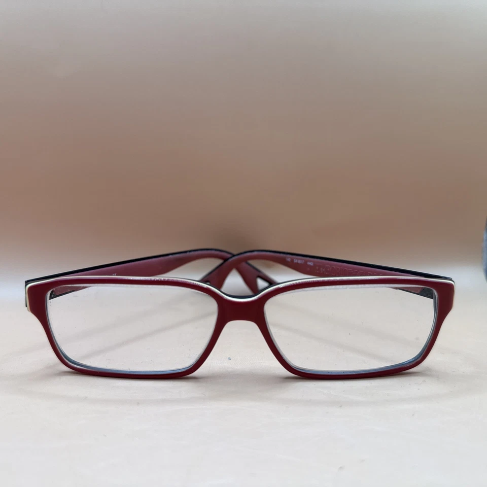 Monturas de gafas Emperio Armani solo 140 EA9517 H4D rojo pardusco Foto 1 de 4