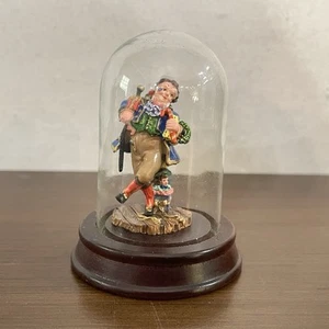 Vintage Abt. 56 Im Geist Neffe Fred Miniatur Dickens Skulptur mit Kuppel 93 - Bild 1 von 6