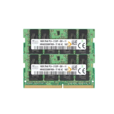 SK Hynix Kits 2X 16GB 2RX8 DDR4 PC4-2133P PC4-17000S SO-DIMM Laptop Memory RAM % - Image 1 of 4