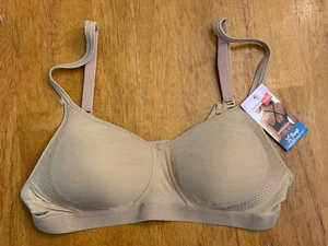 Hanes Cooling Comfort BH - Style MHG-507 / Small -34A, 36A, beige, neu mit Etikett - Bild 1 von 4