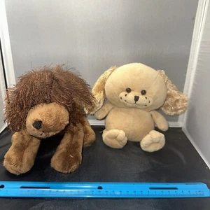 Ganz Webkins Zoo Buddies 2-Brown Dog,Cocker Spaniel Stuffed Animal Plush-No Code - Picture 1 of 3