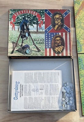VTG GETTYSBURG U.S. Civil War 1977 Avalon Hill strategy game 90% Unpunched Copy - Image 1 of 4
