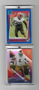 Cleveland Browns Jeremiah Owusu-Koramoah Rookie Card Lot Donruss & Panini - Bild 1 von 2