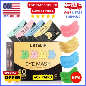 Under Eye Patches 40 Pairs – Dark Circles, Puffiness, Bags & Wrinkles - Picture 1 of 7