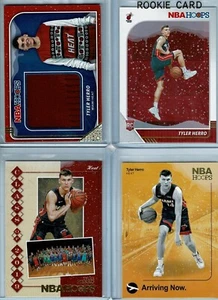TYLER HERRO 2019-20 Panini Hoops 4-Card "SNOWFLAKE" RC Lot🏀Xmas Set #1🎄HEAT!🔥 - Picture 1 of 4