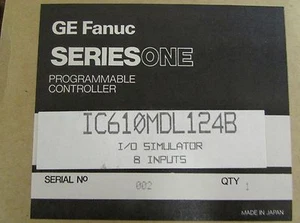 GE FANUC IC610MDL124B 8 Input Series One I/O Simulator  - Picture 1 of 3