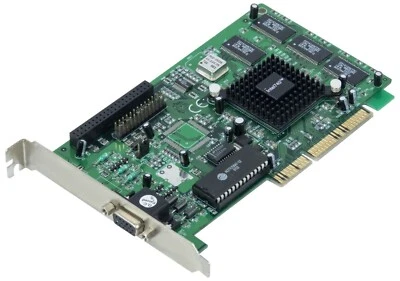 Graphic Card Original Intel SP740M 8MB AGP VGA INTEL740 64-bit Directx: DX3/5 - Image 1 of 2